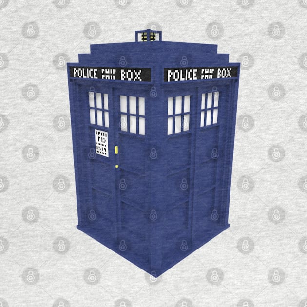 3D Tardis by dankdesigns